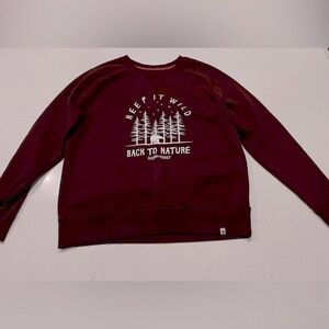 Ocean + Coast Women’s Nature Sweatshirt, size medium, NWOT